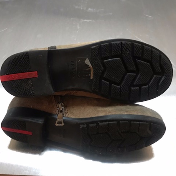Prada kids boots suede 31 - Picture 4 of 8